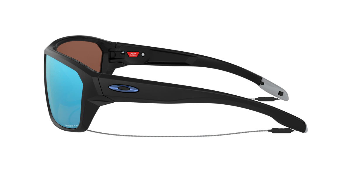 OAKLEY Split Shot Matte Black - Prizm Deep Water Polarized Sunglasses Sunglasses Oakley 