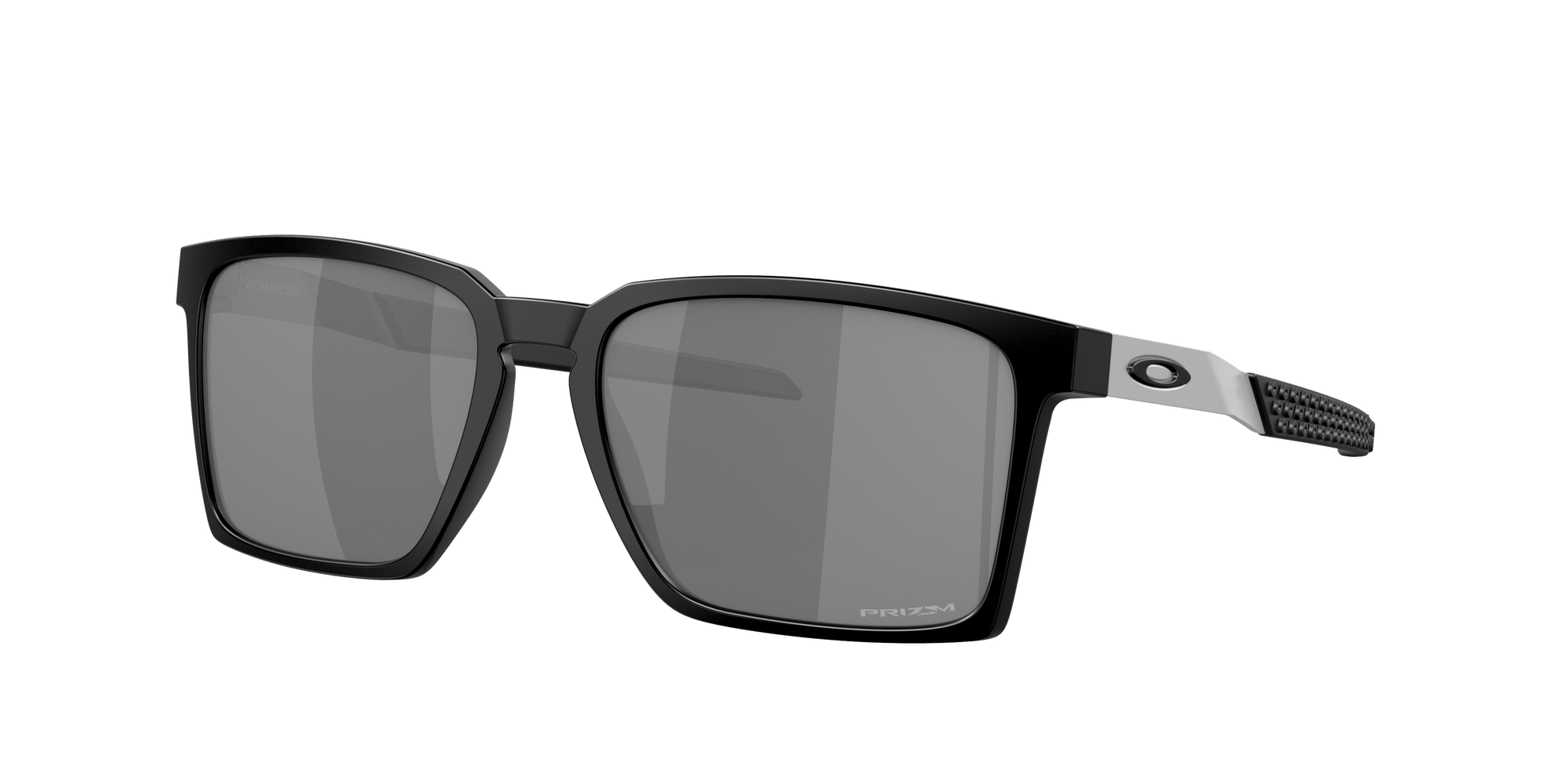 OAKLEY Exchange Satin Black - Prizm Black Sunglasses Sunglasses Oakley 