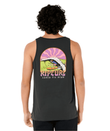 RIP CURL Shred Till Tank Washed Black Men's Tank Tops Rip Curl 