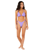 RIP CURL Women's Premium Surf Bare Coverage Bikini Bottom Purple Women's Bikini Bottoms Rip Curl 