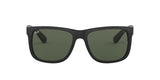 RAY-BAN Justin Black - Green Classic Sunglasses Sunglasses Ray-Ban 