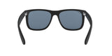 RAY-BAN Justin Rubber Black - Dark Blue Polarized Sunglasses Sunglasses Ray-Ban 