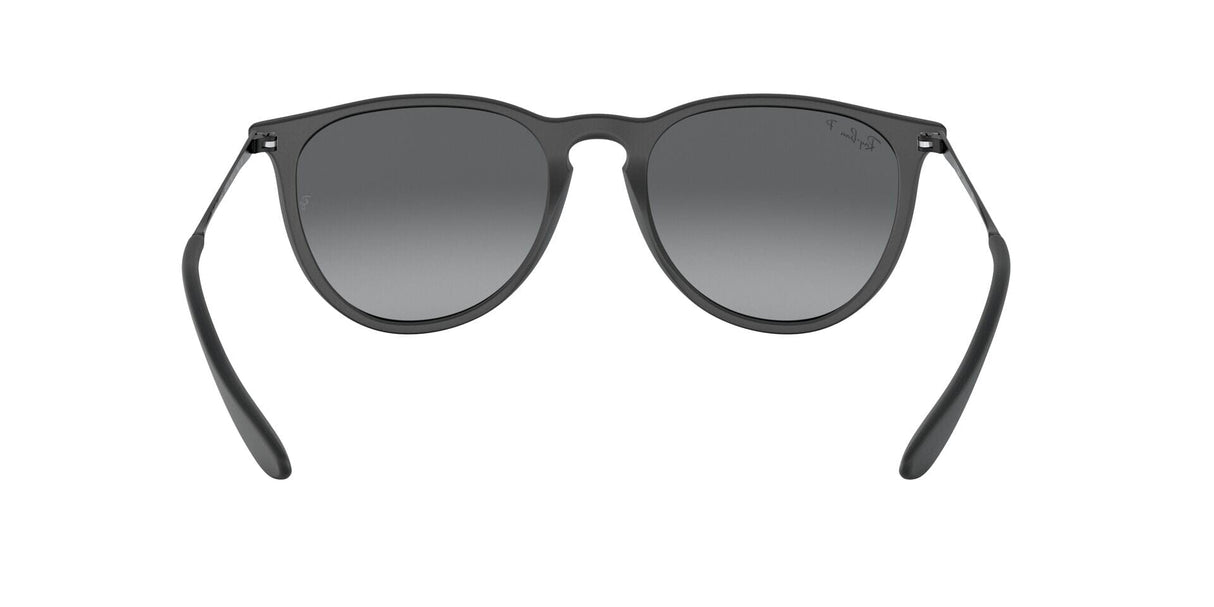 RAY-BAN Erika Color Mix Rubber Black - Grey Gradient Polarized Sunglasses Sunglasses Ray-Ban 
