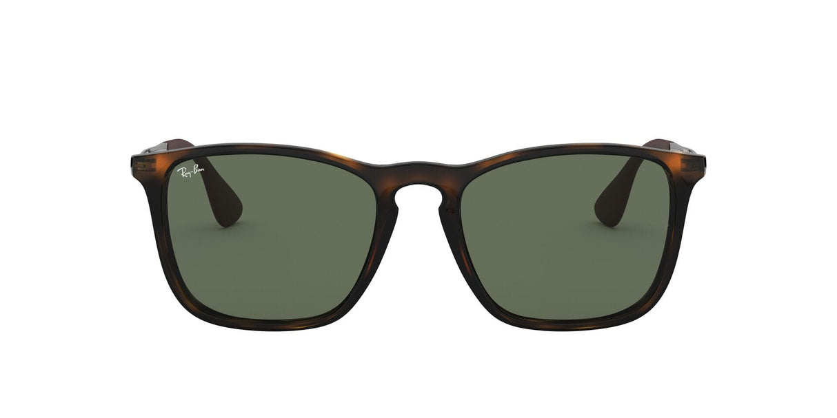 RAY-BAN Chris Polished Light Havana - Green Classic Sunglasses Sunglasses Ray-Ban 