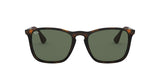 RAY-BAN Chris Polished Light Havana - Green Classic Sunglasses Sunglasses Ray-Ban 