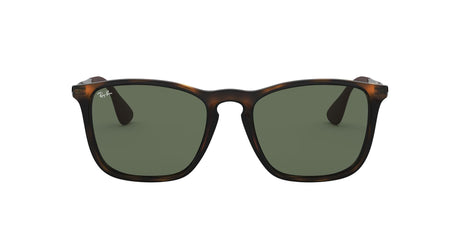 RAY-BAN Chris Polished Light Havana - Green Classic Sunglasses Sunglasses Ray-Ban 