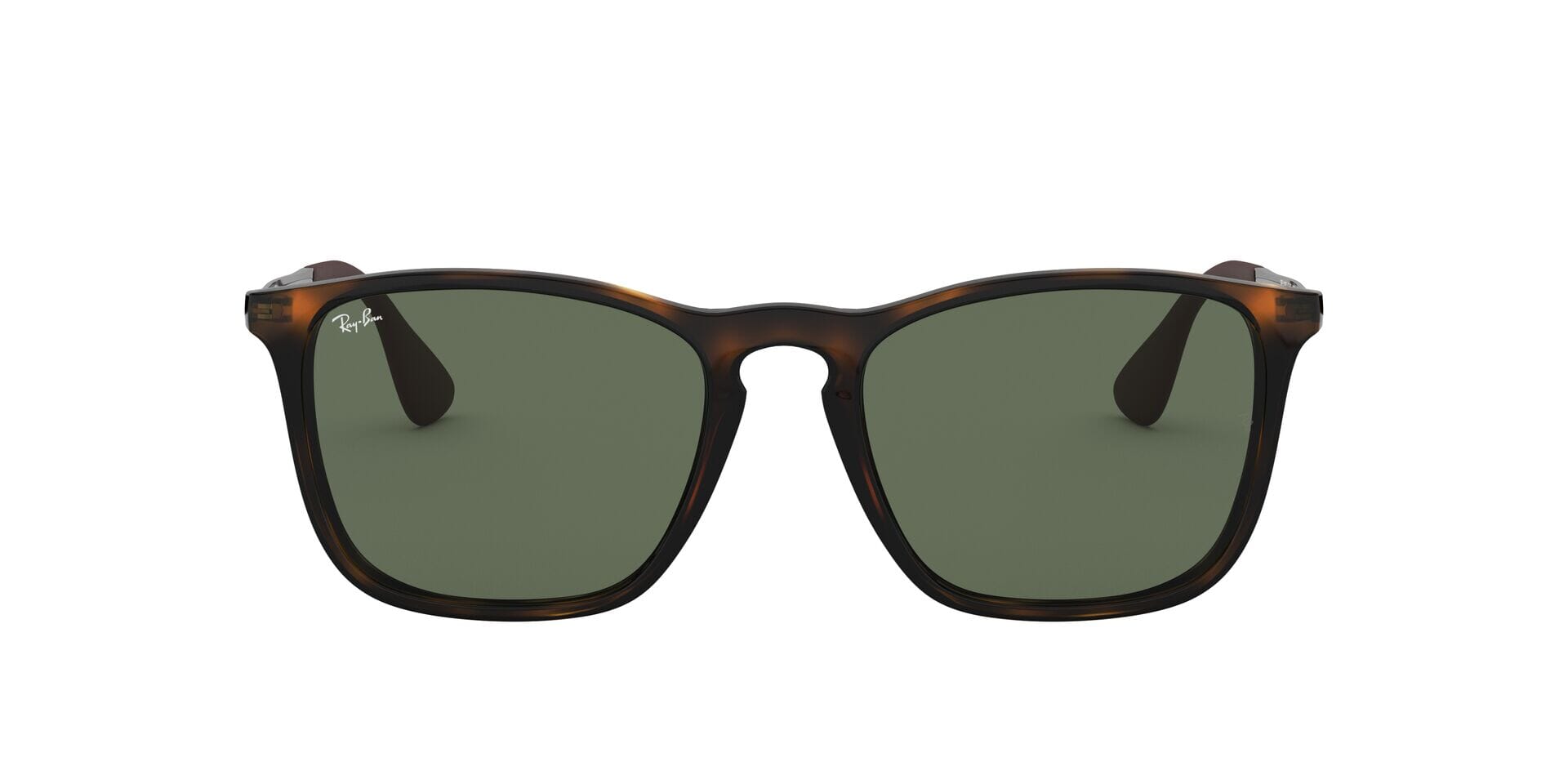 RAY-BAN Chris Polished Light Havana - Green Classic Sunglasses Sunglasses Ray-Ban 
