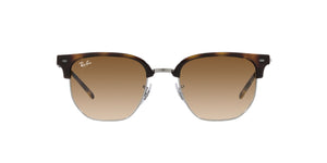 RAY-BAN New Clubmaster Polished Havana - Brown Sunglasses Sunglasses Ray-Ban 