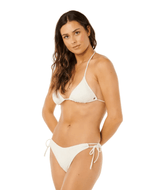 RIP CURL Women's Oasis Skimpy Coverage Bikini Bottom Bone Women's Bikini Bottoms Rip Curl 