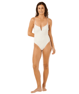RIP CURL Women's Oasis V Wire Multi Fit One Piece Bone Women's One Pieces Rip Curl 