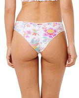 RIP CURL Women's Half Moon Bay Cheeky Hipster Bikini Bottom Bone Women's Bikini Bottoms Rip Curl 