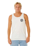 RIP CURL Pacific Rinse Tank Top Bone Men's Tank Tops Rip Curl 