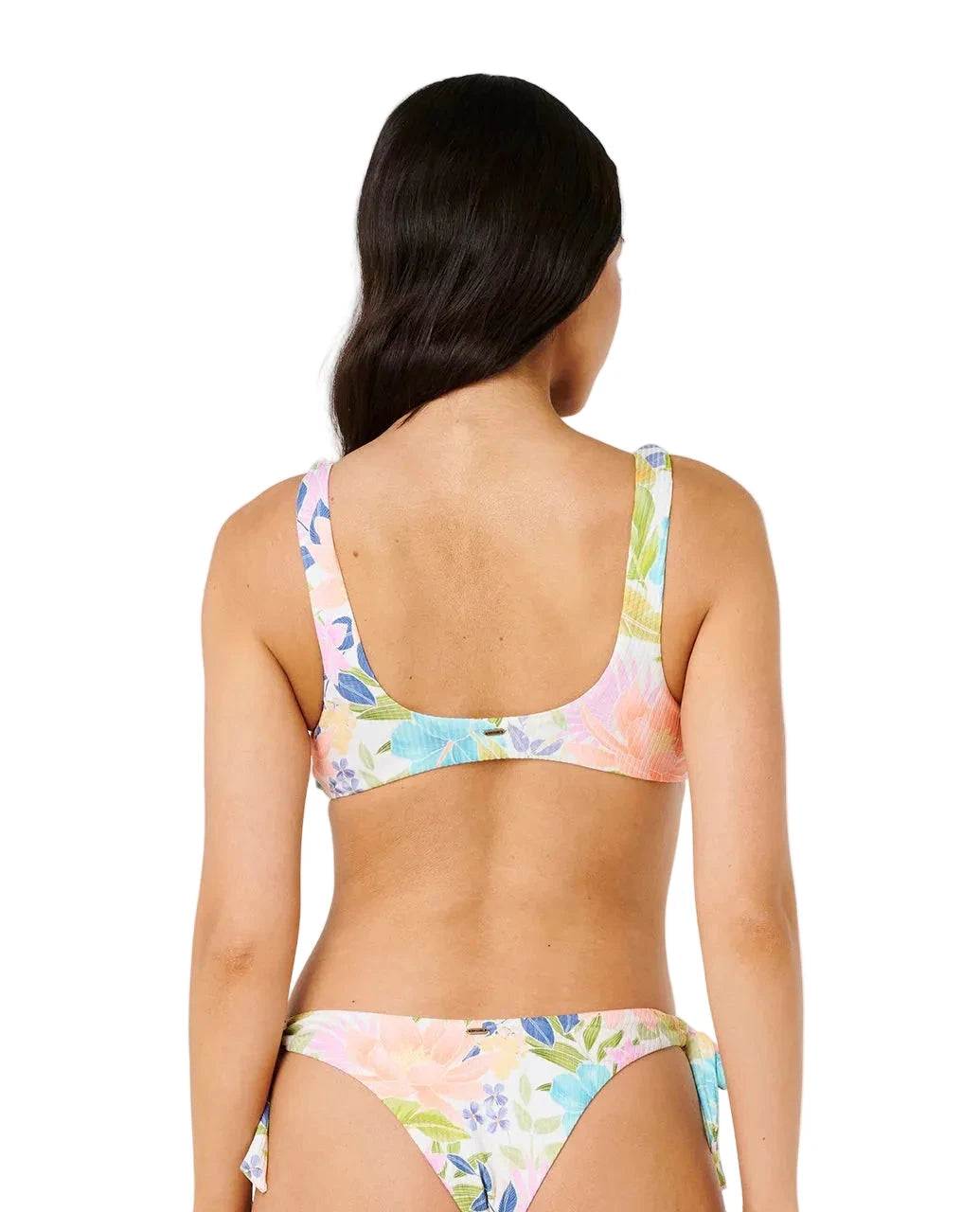 RIP CURL Women's Catalina Island Tie Front Bikini Top Multi Women's Bikini Tops Rip Curl 
