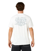 RIP CURL Liquid Trips Arch Relaxed T-Shirt Bone Men's Short Sleeve T-Shirts Rip Curl 