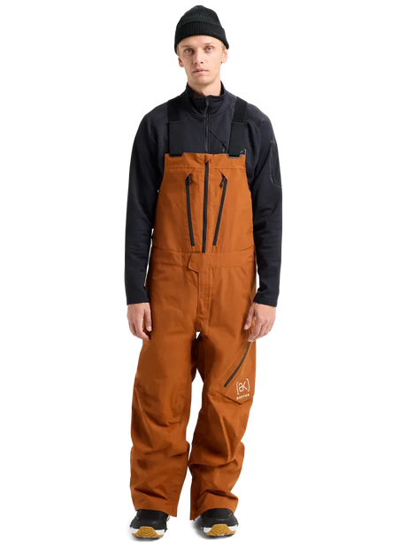 BURTON [ak] Cyclic GORE-TEX 2L Bib Snow Pants Chestnut Brown 2026 Men's Snow Bib Pants Burton 