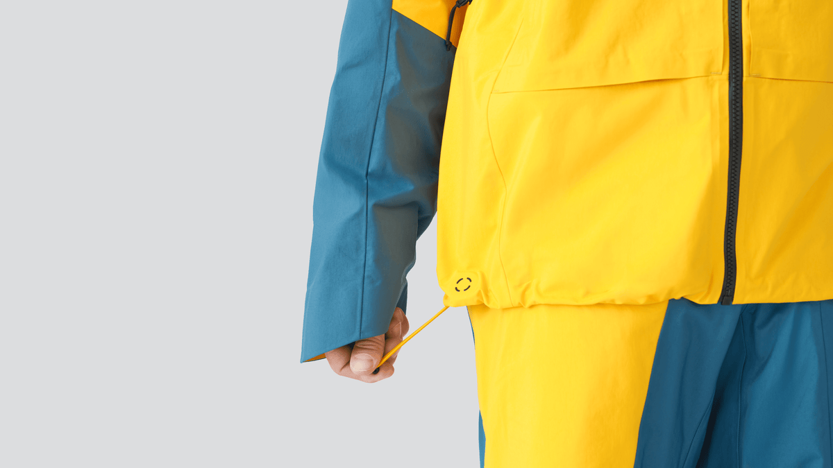 SKYLINE Fuse 3L Guide Snow Jacket Blue Steel/Mango 2027 Men's Snow Jackets Skyline 