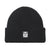 OBEY Mid Icon Patch Cuff Beanie Black Men's Beanies Obey 