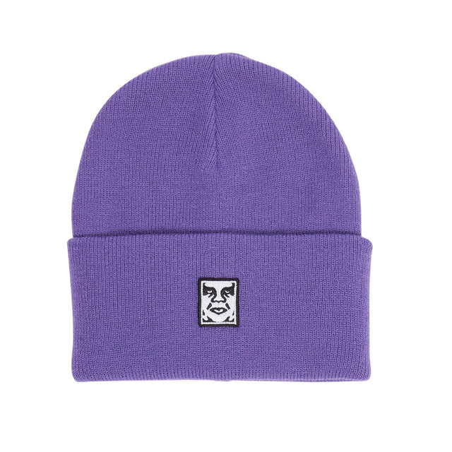 OBEY Icon Patch Cuff Beanie Passion Flower Men's Beanies Obey 