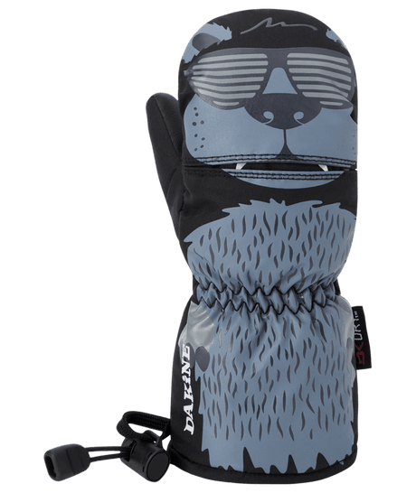 DAKINE Toddler Scrambler Mitt Black/Flint Stone Youth Snow Gloves & Mitts Dakine 