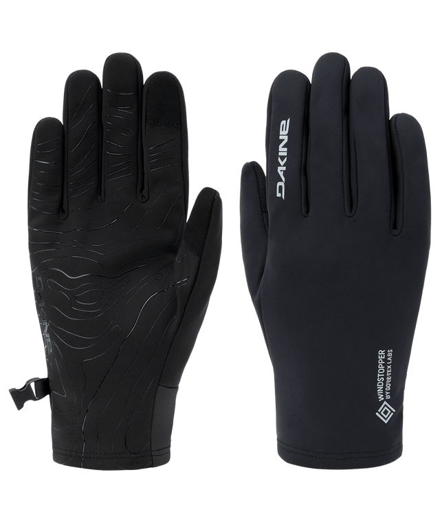 DAKINE Element Windstopper Short Gloves Black Men's Snow Gloves Dakine 