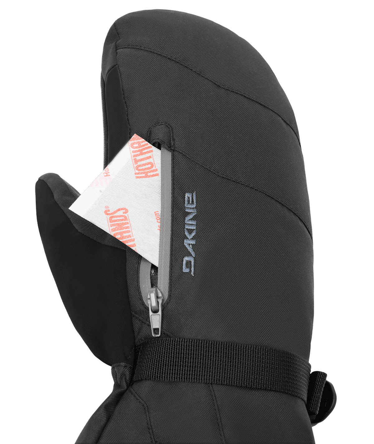 DAKINE Titan 2.0 Leather DLX GORE-TEX Mitt Black Men's Snow Mitts Dakine 