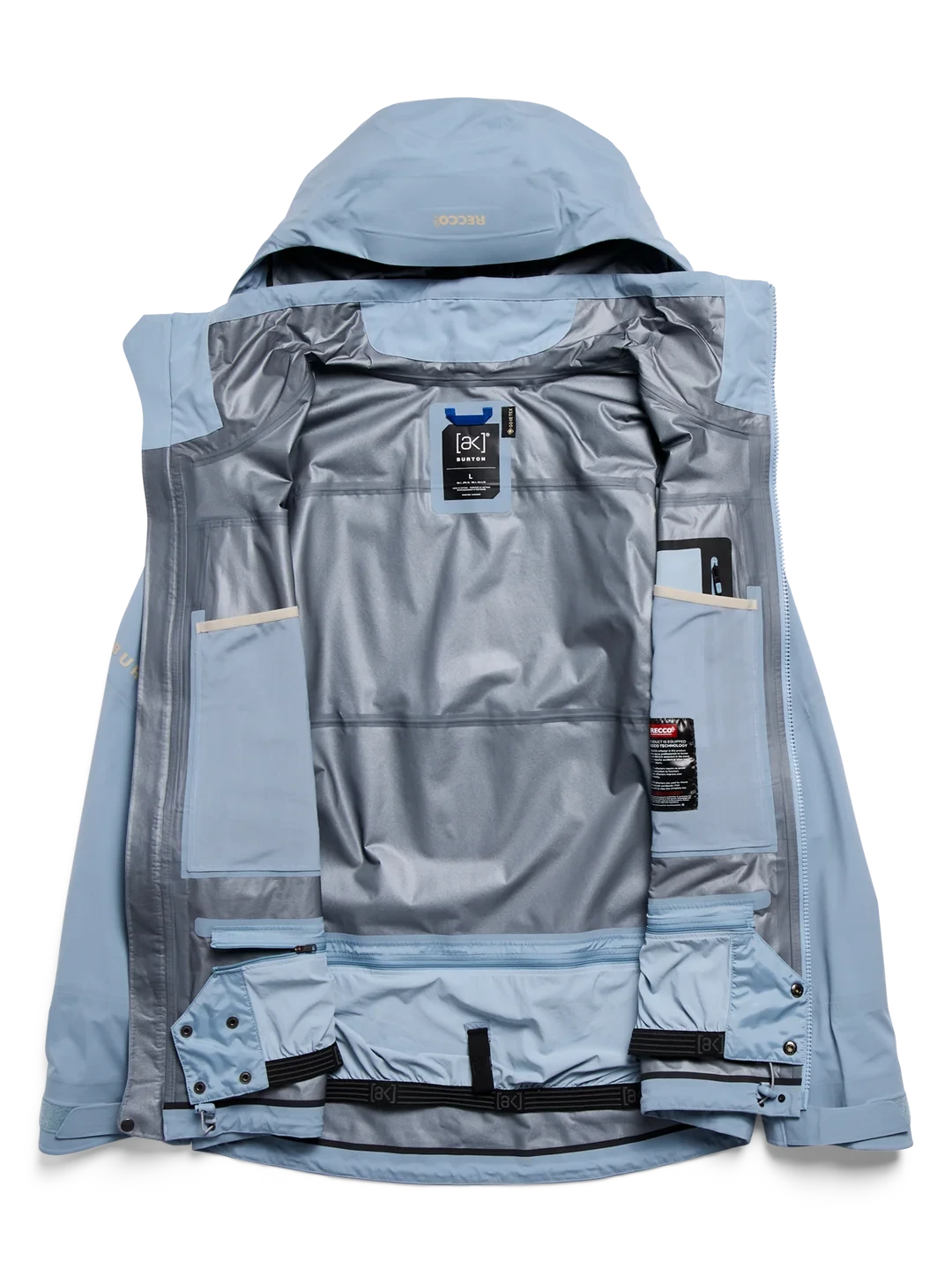 BURTON [ak] Hover GORE‑TEX C-KNIT 3L Stretch Snow Jacket Airstream Blue 2027 Men's Snow Jackets Burton 