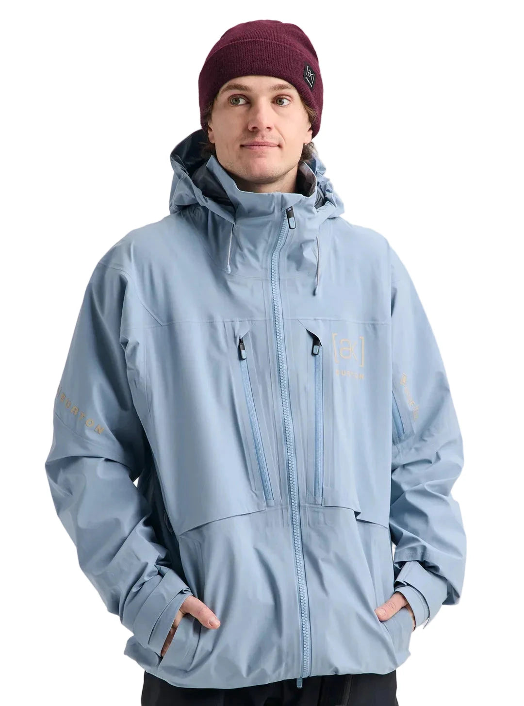 BURTON [ak] Hover GORE‑TEX C-KNIT 3L Stretch Snow Jacket Airstream Blue 2027 Men's Snow Jackets Burton 