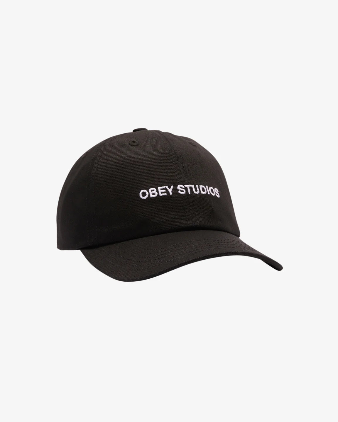 OBEY Studios Strapback Hat Black Men's Hats Obey 