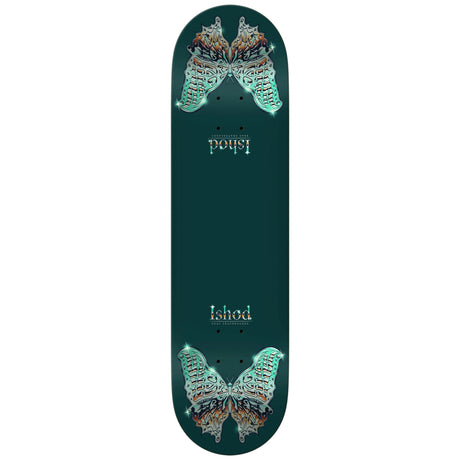 REAL Ishod Mariposa Chrome Redux 8.5 Twin Tail Skateboard Deck Skateboard Decks Real 