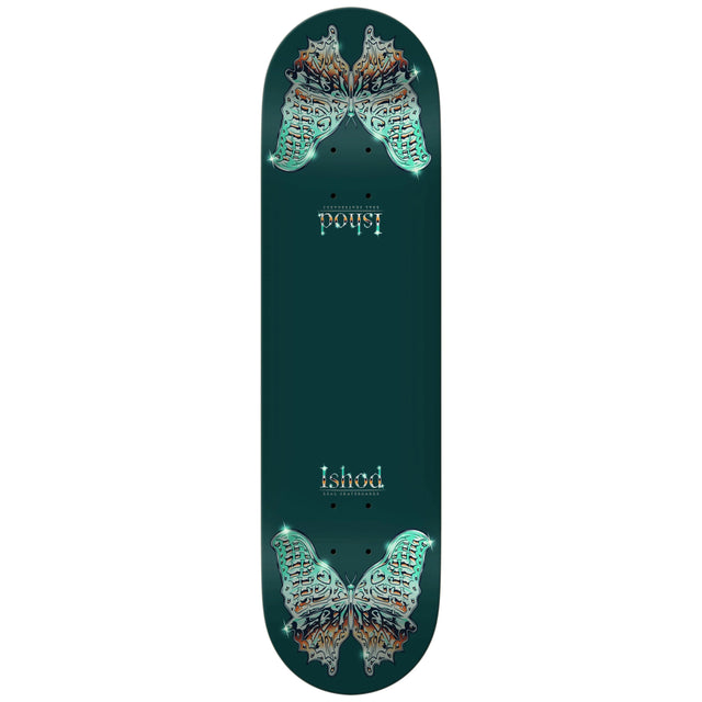 REAL Ishod Mariposa Chrome Redux 8.5 Twin Tail Skateboard Deck Skateboard Decks Real 