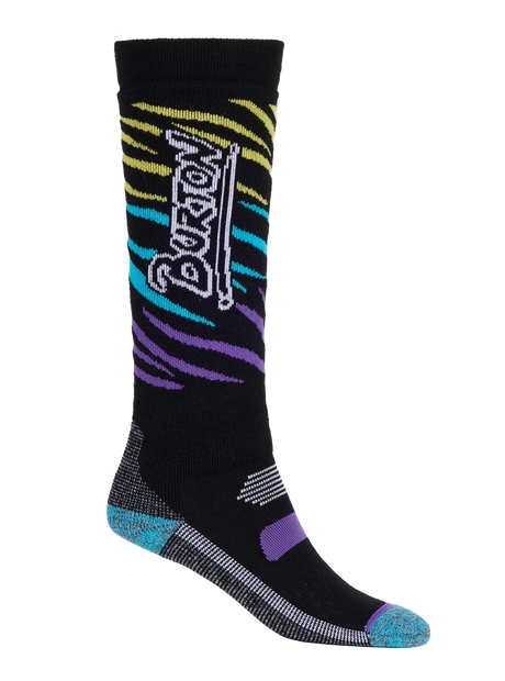 BURTON Kids Performance Midweight Snow Socks Safari Youth Snowboard Socks Burton 