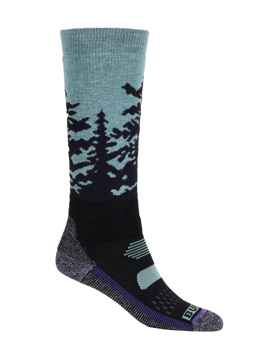 BURTON Kids Performance Midweight Snow Socks Sunrise Youth Snowboard Socks Burton 