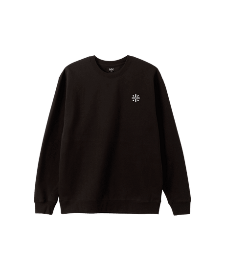 LOSER MACHINE Established Crewneck Sweater Black Men's Crewnecks Loser Machine 