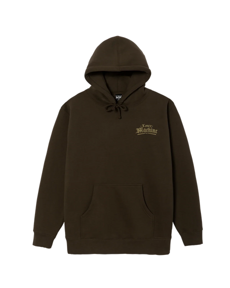 LOSER MACHINE Rose Bush Hoodie Brown Men's Pullover Hoodies Loser Machine 