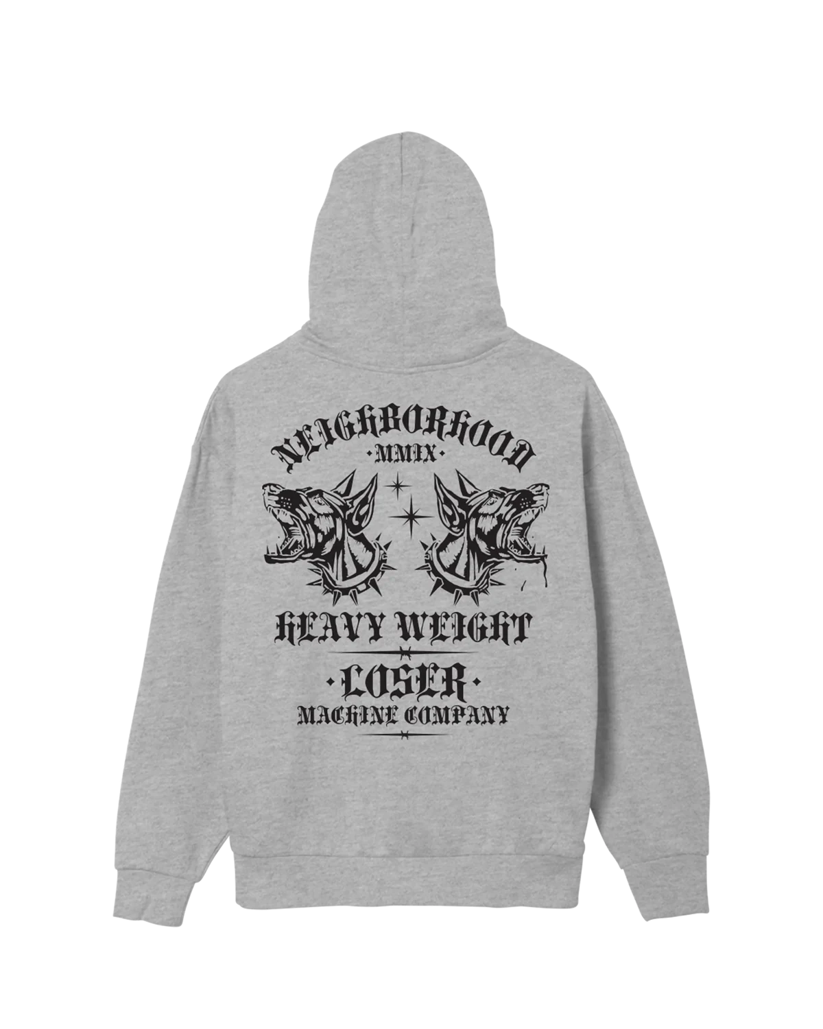 LOSER MACHINE Thrash Pound Pullover Hoodie Heather Grey Men's Pullover Hoodies Loser Machine 