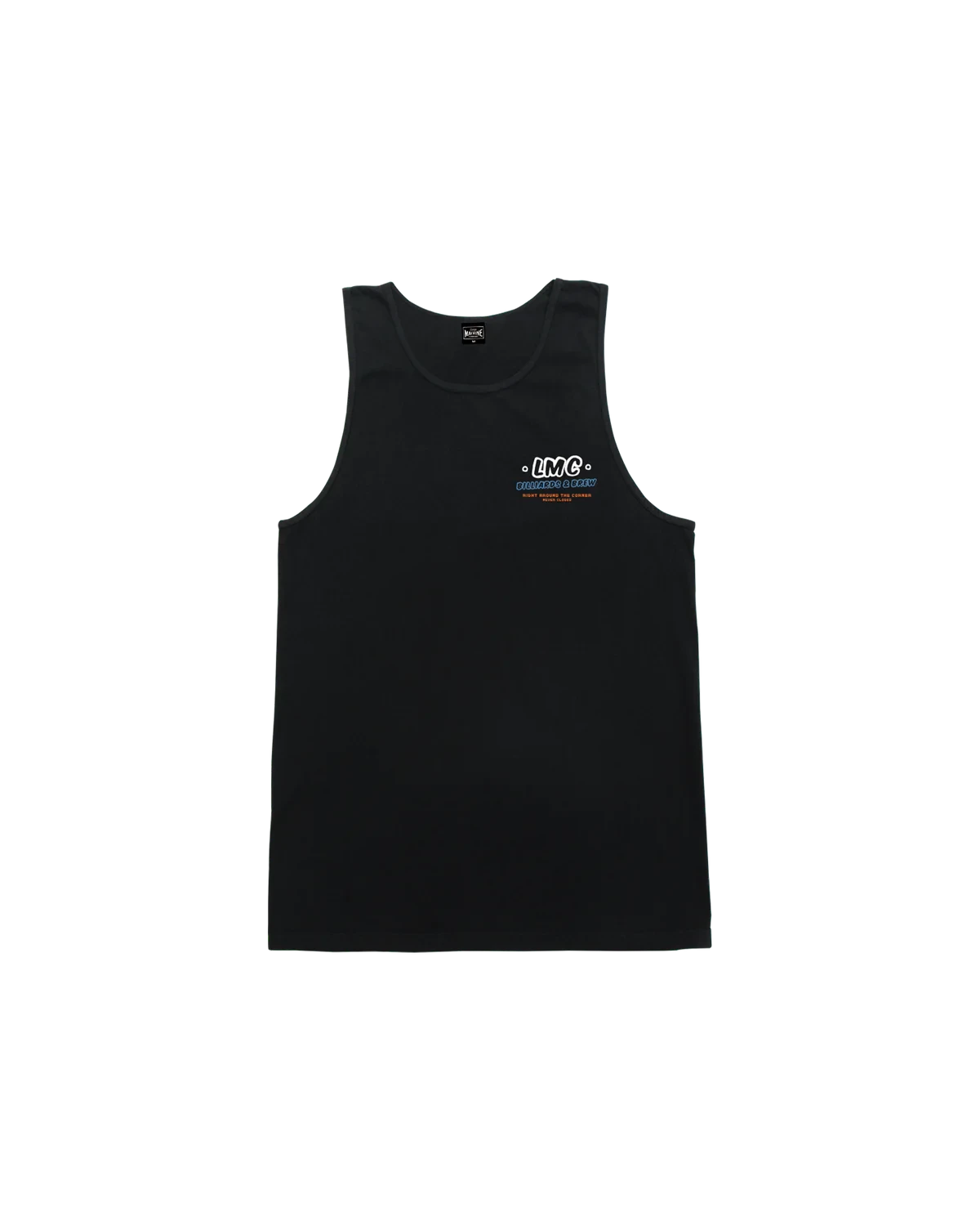 LOSER MACHINE Ringer Club Tank Top Black Men's Tank Tops Loser Machine 