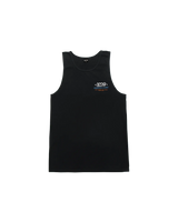 LOSER MACHINE Ringer Club Tank Top Black Men's Tank Tops Loser Machine 