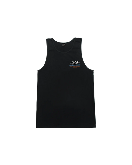 LOSER MACHINE Ringer Club Tank Top Black Men's Tank Tops Loser Machine 