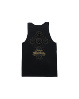 LOSER MACHINE Rose Bush Tank Top Black Men's Tank Tops Loser Machine 