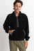 RHYTHM Sherpa Pullover Sweater Black Men's Sweaters Rhythm 