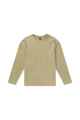 RHYTHM Vintage Waffle Long Sleeve T-Shirt Fatigue Men's Long Sleeve T-Shirts Rhythm 