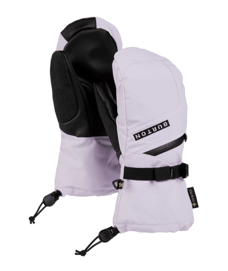 BURTON Women's GORE-TEX Mittens Moondust Purple Women's Snow Mitts Burton 