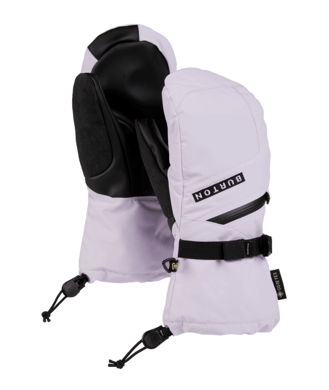 BURTON Women's GORE-TEX Mittens Moondust Purple Women's Snow Mitts Burton 