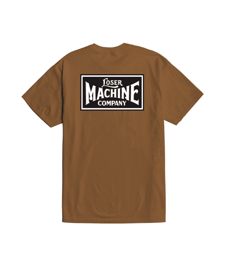 LOSER MACHINE New OG Stock T-Shirt Brown Sugar Men's Short Sleeve T-Shirts Loser Machine 