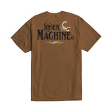 LOSER MACHINE Ravage Stock T-Shirt Brown Sugar Men's Short Sleeve T-Shirts Loser Machine 