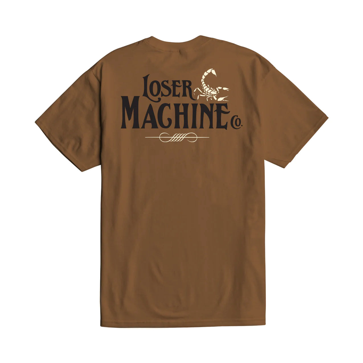 LOSER MACHINE Ravage Stock T-Shirt Brown Sugar Men's Short Sleeve T-Shirts Loser Machine 