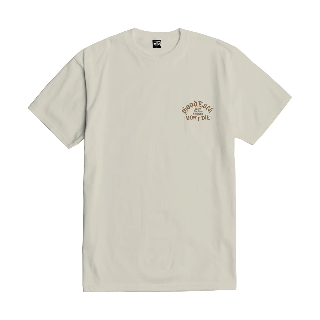 LOSER MACHINE Faithful T-Shirt Cream Men's Short Sleeve T-Shirts Loser Machine 