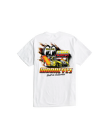 LOSER MACHINE Burnout T-Shirt White Men's Short Sleeve T-Shirts Loser Machine 