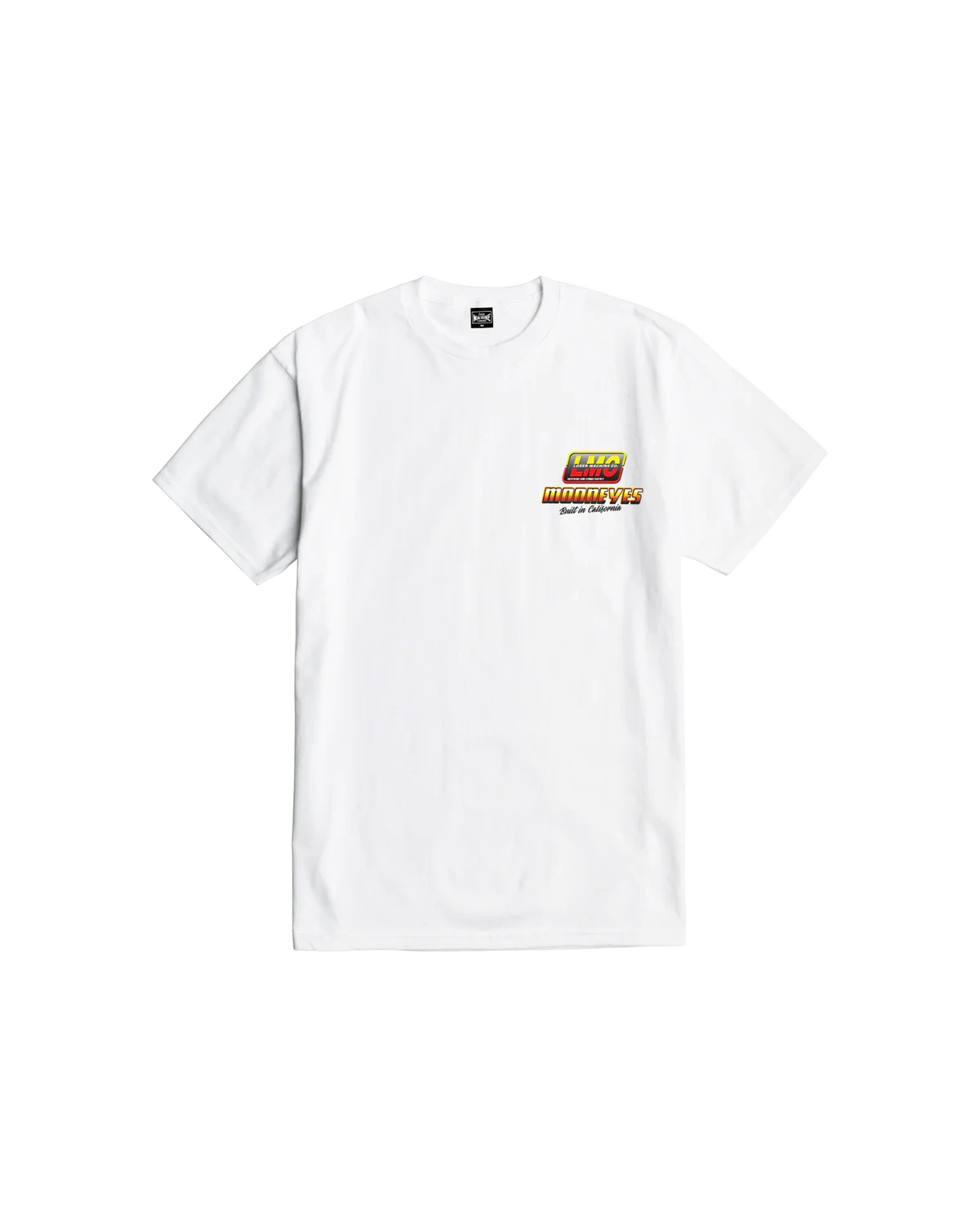 LOSER MACHINE Burnout T-Shirt White Men's Short Sleeve T-Shirts Loser Machine 