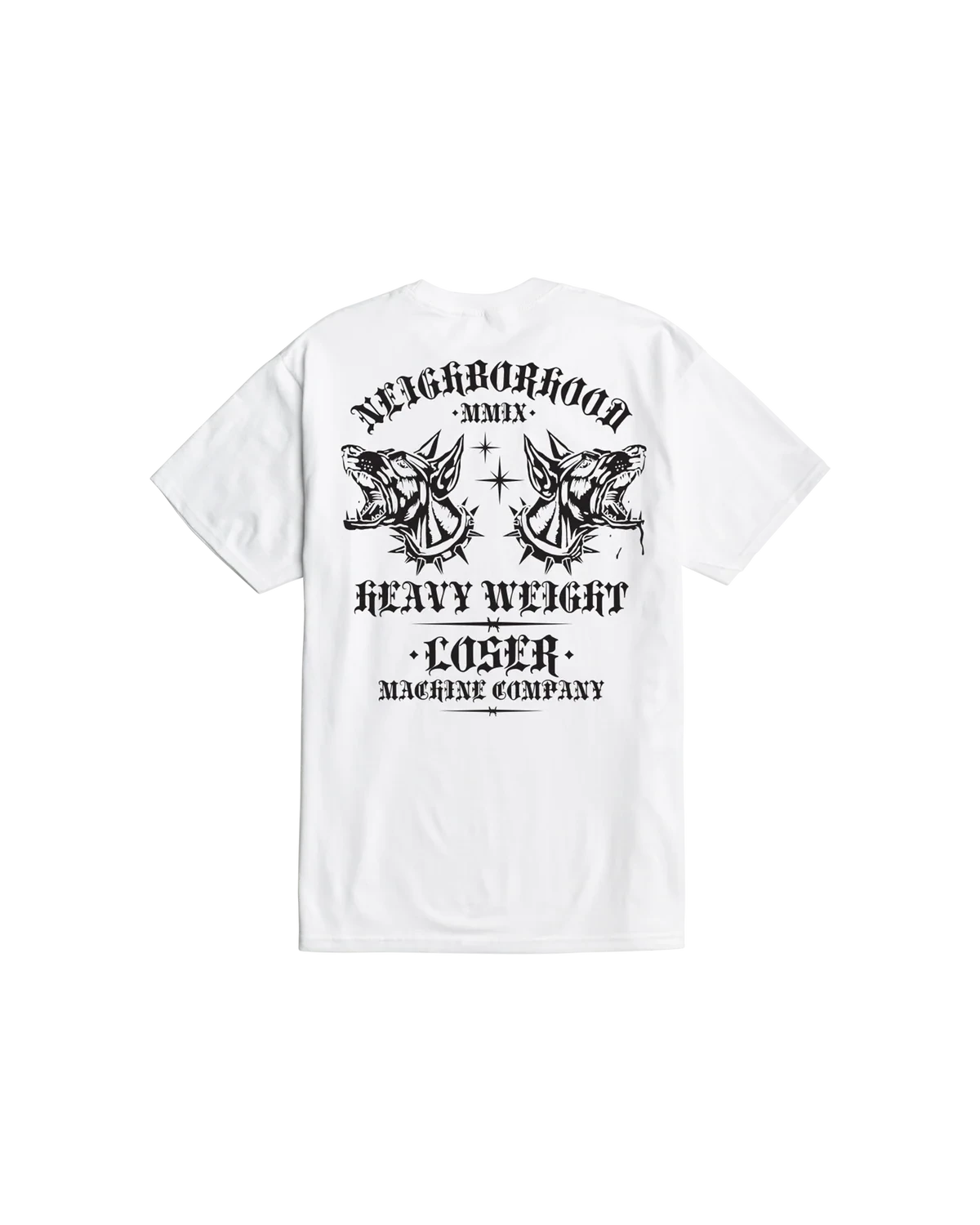 LOSER MACHINE Thrash Pound T-Shirt White Men's Short Sleeve T-Shirts Loser Machine 